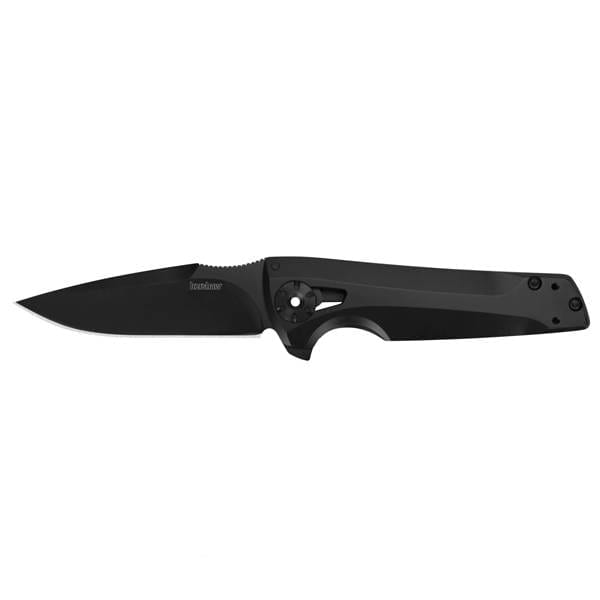 Kershaw Flythrough Folding Knife 3″ Drop Point Stainless Steel Folding Knives
