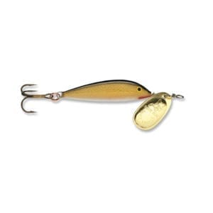 Blue Fox Minnow Spin 3/16oz – Gold/Gold Plated Fishing
