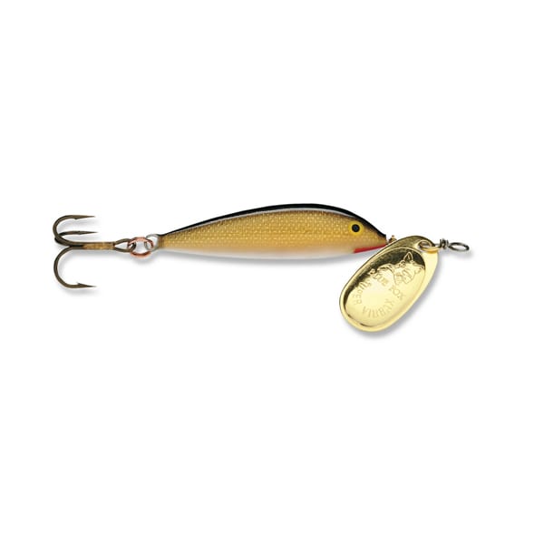 Minnow Spin 3/16 Gold Plated Fishing