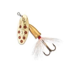 Blue Fox Vibrax Bullet Fly 1/8oz – Gold/Brown Fishing