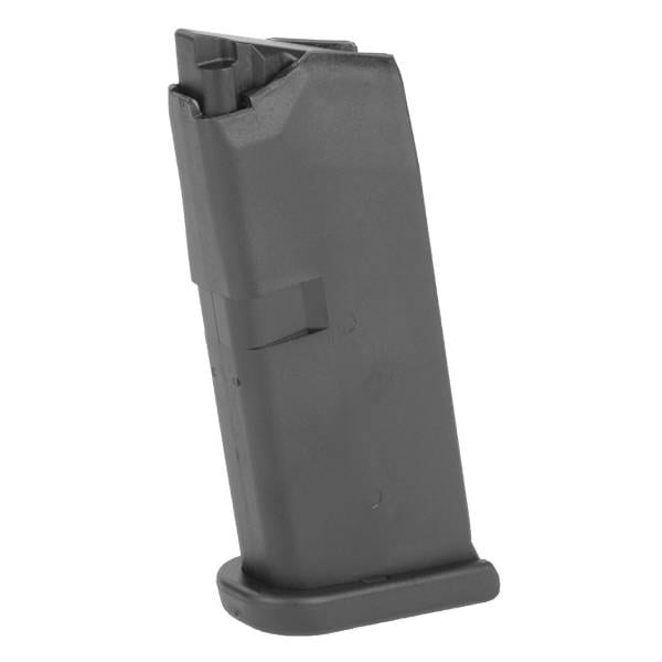 Glock 43 9mm 6 Round Magazine, Black Firearm Accessories