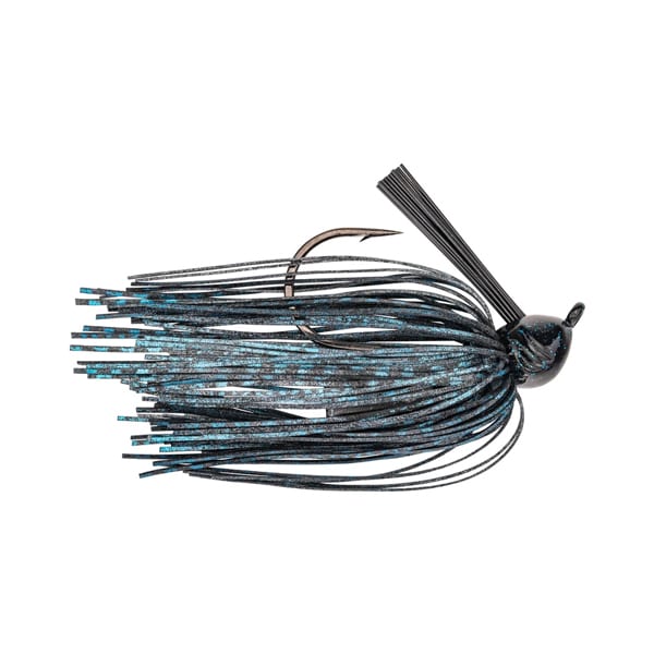 Strike King PremPro-Model Jig 1/2oz Black Blue Fishing