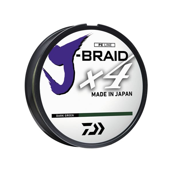 Daiwa J-Braid x4 20Lb-150Dg Braided Line – Green Fishing