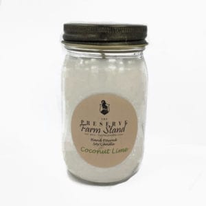 Preserve Farm Stand – Coconut Lime 16oz Soy Candle Preserve Farm Stand