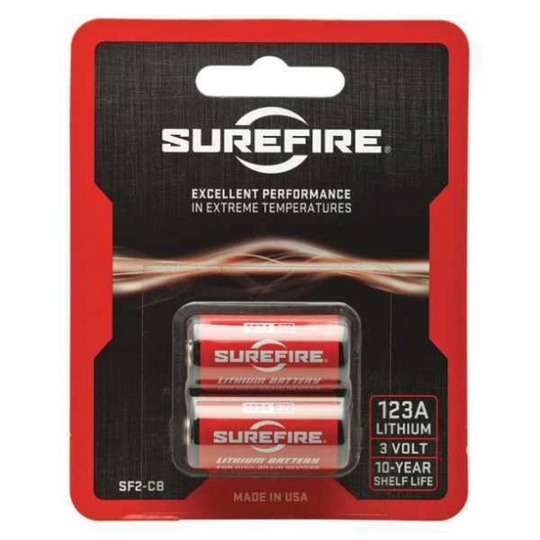 SUREFIRE SF123A BATTERIES 2PK Batteries