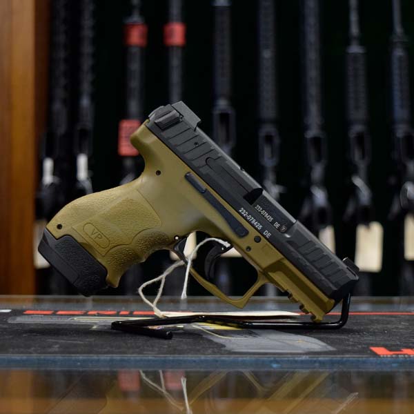 H&K VP9SK Semi-Auto 9MM 3.39″ Handgun Matte Black/FDE Firearms