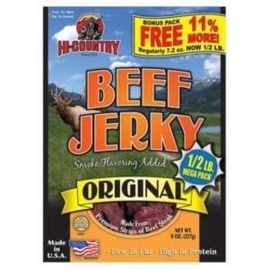 Hi-Country Original Beef Jerky, 8 oz Camping