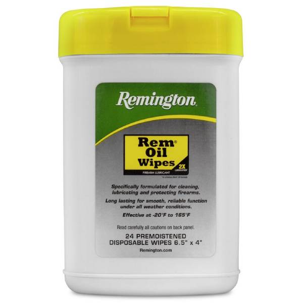 Remington Rem Oil Lubricant Pop Up Wipes Gun Cleaning & Supplies