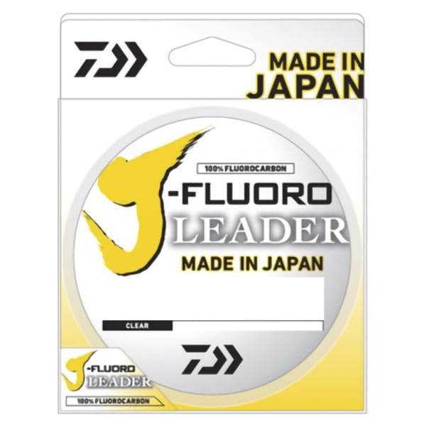 Daiwa J-Fluoro 8 lbs 100 Yards Leader – Clear Fishing