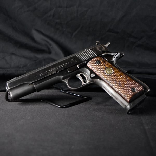 Pre-Owned – Colt 1957 Gold Cup SA .45 ACP 5″ Handgun Firearms