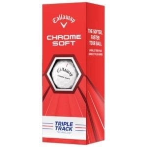 Callaway Chrome Soft Triple Track Golf Balls, 3-Pack Golfing