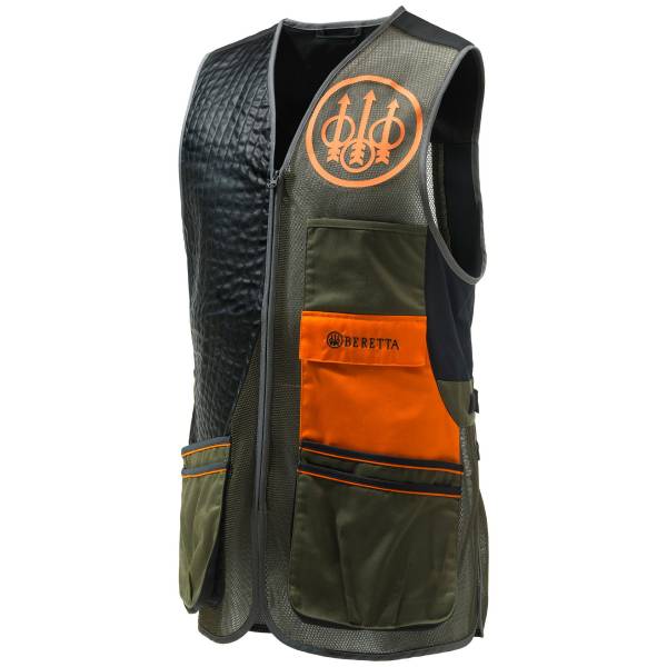 Beretta Two Tone Sporting Vest – Green Clothing