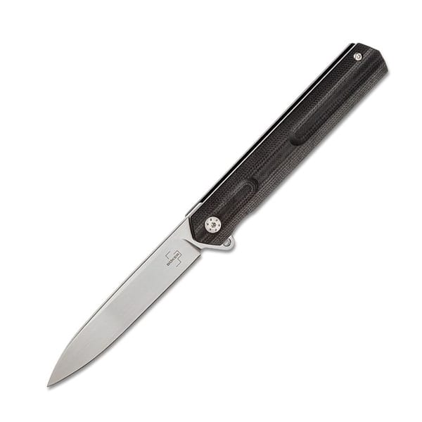 Boker Plus Kyoto D2 Satin 3.46″ Folding Knife Folding Knives