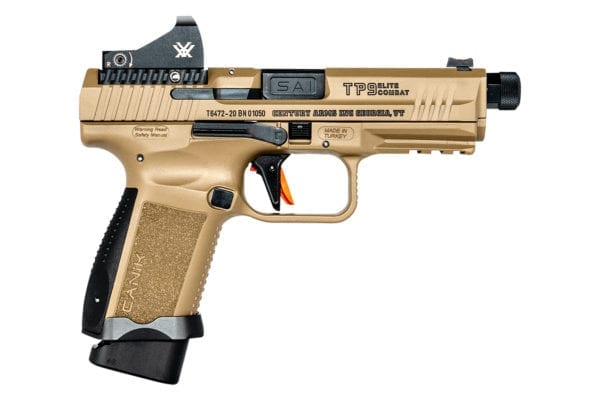 Canik TP9 Elite Combat FDE 9mm Pistol Handguns