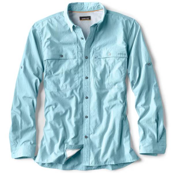 Orvis Long-Sleeved Open Air Caster Shirt, Regular – Coastal Blue Clothing
