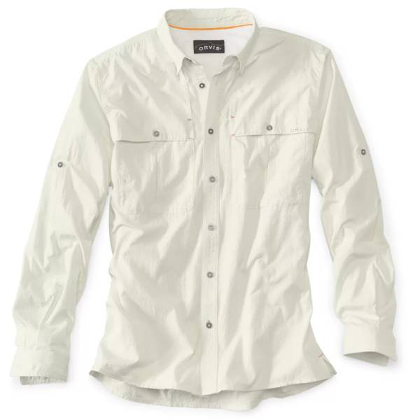 Orvis Long-Sleeved Open Air Caster Shirt, Regular – White Clothing