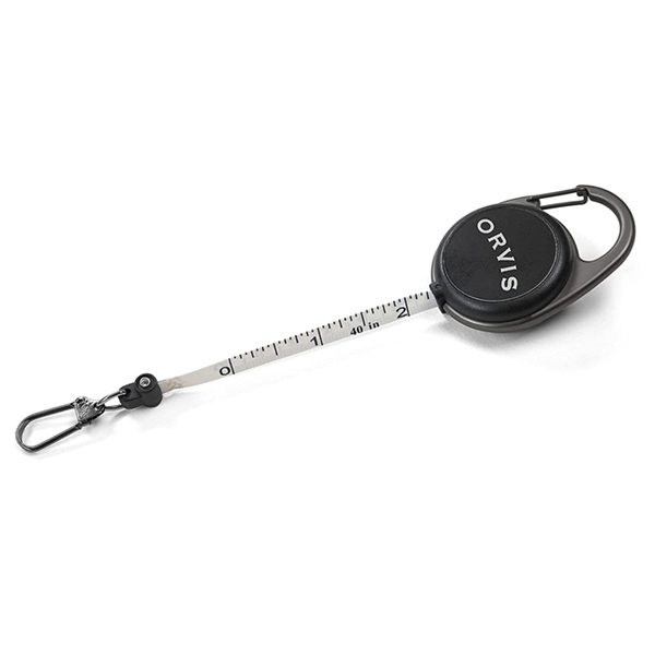 Orvis Black Nickel Carabiner Tape Measure Zinger Combo Tools