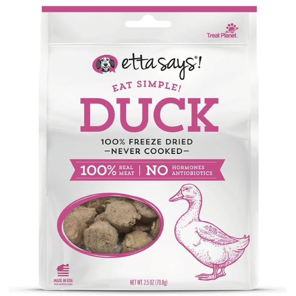 Etta Says Eat Simple Freeze-Dried Dog Treats – Duck Dog Training & Supplies