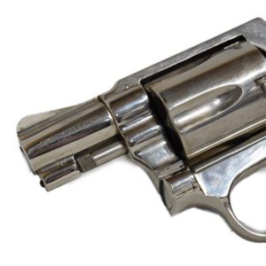 Pre-Owned – S&W M36 Nickel SA/DA .38 Spl 1.875″ Revolver Firearms