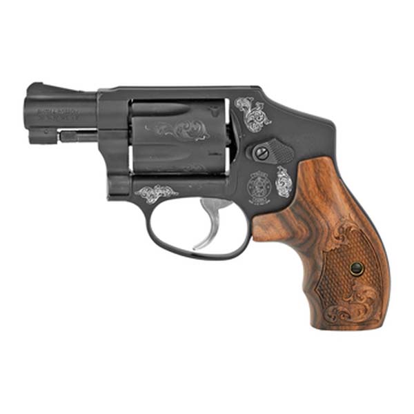 Smith & Wesson 442 Engraved DA .38 Special 1.875” Revolver Double Action