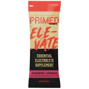 Federal Primed Nutrition Elevate Essential Electrolyte Single Serving Stick – Raspberry Lemonade Camping Essentials