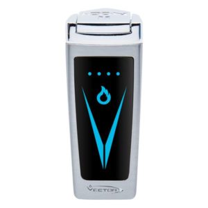 Vector ICON II 1C Jet Torch Lighter – Chrome Cigars