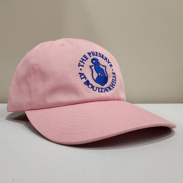 Preserve The Dad Hat Premium Cotton Strapback Hat – Pink Caps & Hats