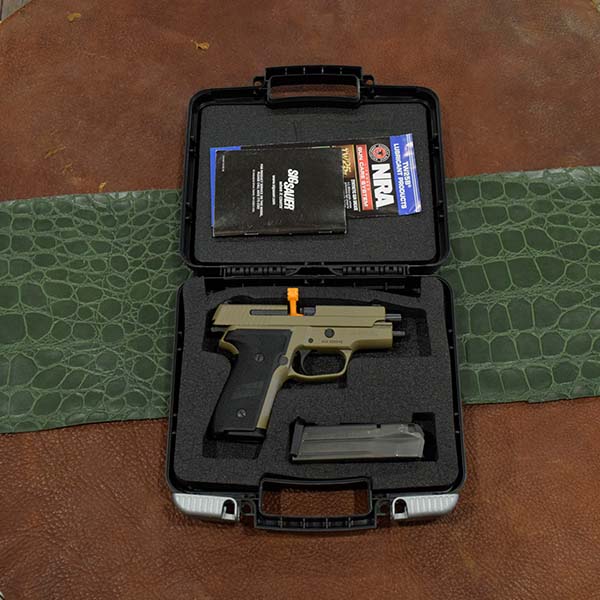 Pre-Owned – Sig Sauer M11-A1 FDE Single/Double 9mm 3.9″ Handgun Firearms