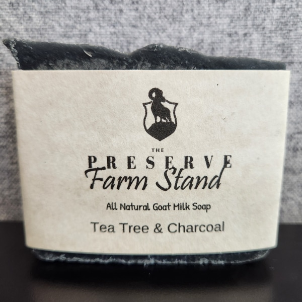 Preserve Wholly Goat Farm Goat Milk Soap – Tea Tree and Charcoal Miscellaneous