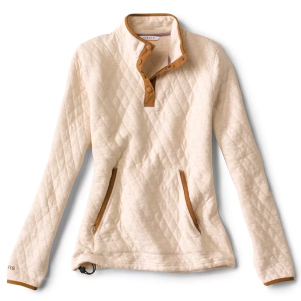 Preserve Orvis Women’s Outdoor Quilted Snap Sweatshirt – Various Colors Clothing