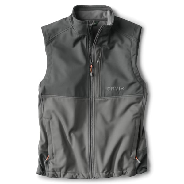 Orvis Upland Hunting Softshell Vest – Blaze Orange or Slate Clothing