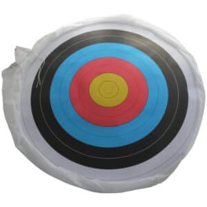 Saunders Four Color Skirted Toughenized Archery Target Face, 80cm Archery