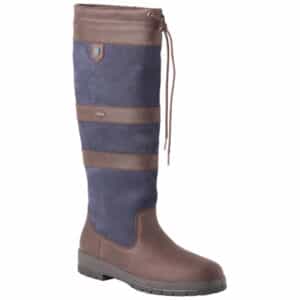 Dubarry Galway SlimFit Country Boots – Navy/Brown Boots