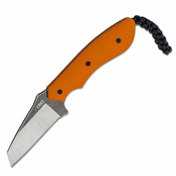 Columbia River CRKT Folts S.P.I.T. 2.29″ Fixed Knife Orange Knives