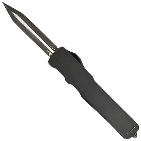 Templar Knife Excalibur Large Serrated Dagger – Black Rubber Knives