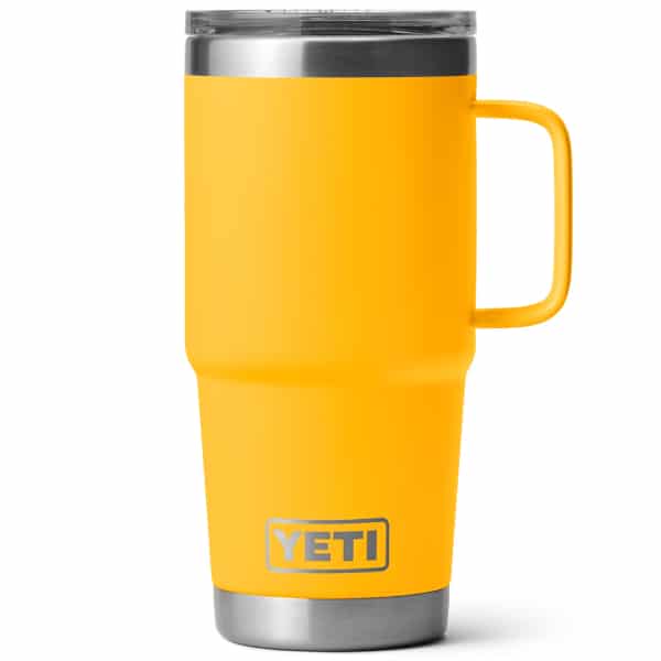 YETI Rambler 20oz Travel Mug with StrongHold Lid - Alpine Yellow