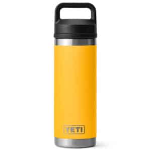 YETI Rambler 18oz Reusable Water Bottle with Chug Cap – Alpine Yellow Hiking