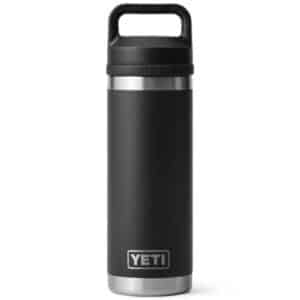 YETI Rambler 18oz Reusable Water Bottle with Chug Cap – Black Hiking
