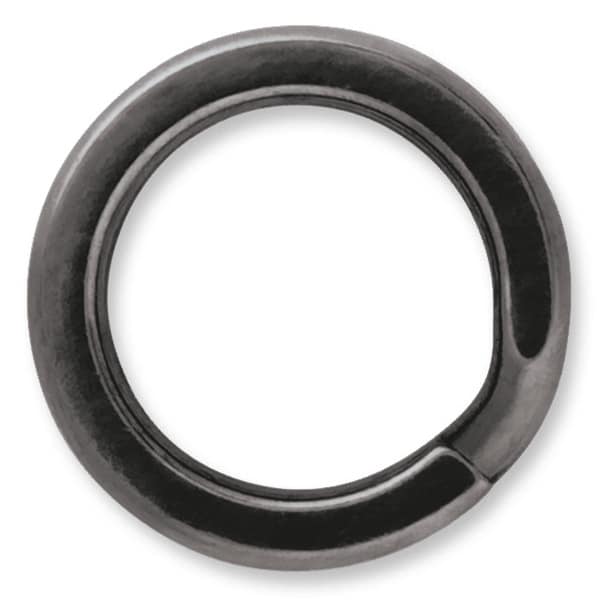 VMC BSSR Black Stainless Steel Split Rings, Size 4 Accessories