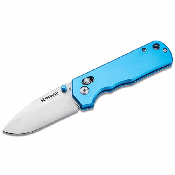 Boker Magnum Rockstub Blue Elox EDC Folding Pocket Knife Folding Knives