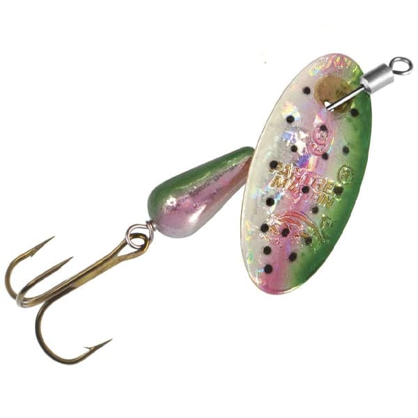 Panther Martin InLine SWIVEL Holographic Fishing Lure, 1/8oz – Rainbow Trout Fishing