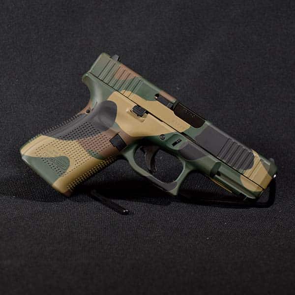 Glock G19 Camo Woodlander 9mm 4″ Firearms