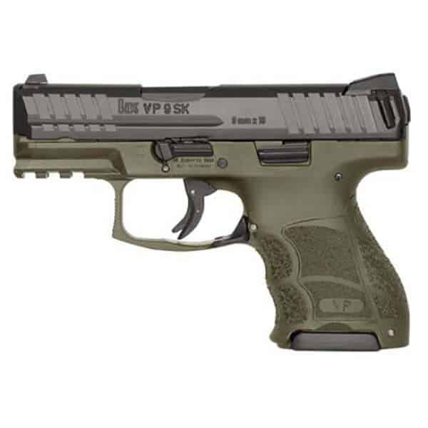 H&K VP9SK ODG 2x10r 9mm 3.39″ Heckler & Koch Firearms
