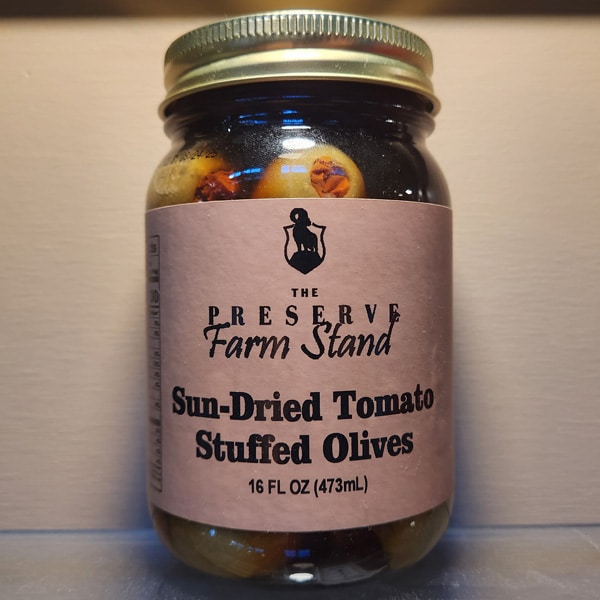 Preserve Farm Stand Sun-Dried Tomato Stuffed Olives Preserve Farm Stand