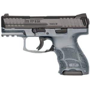 H&K VP9SK GREY Subcompact 2x10rd 9mm 3.39″ 81000099 Firearms
