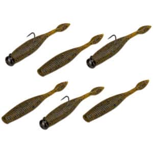 Perfection Lures Dudley’s Pre-Rigged Ned Rig Lure Kit, 9pc Fishing