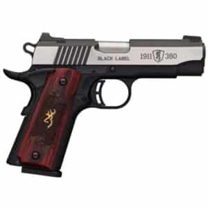 Browning Black Label 1911-380 Medallion Pro Compact 380 ACP 3-5/8″ 051913492 Firearms