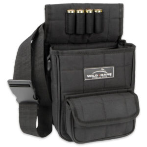 Wild Hare Deluxe Divided Shell Pouch with Pocket Firearm Accessories
